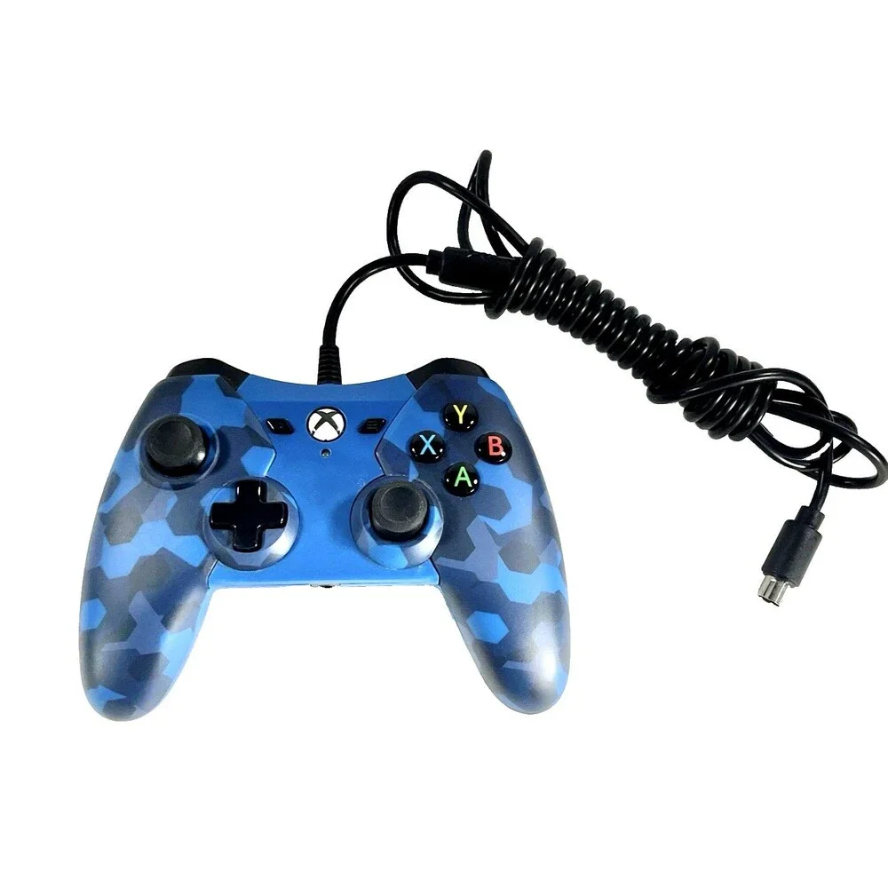 PowerA Xbox One Midnight Blue Camo 1503455-01 Wired Controller Tested